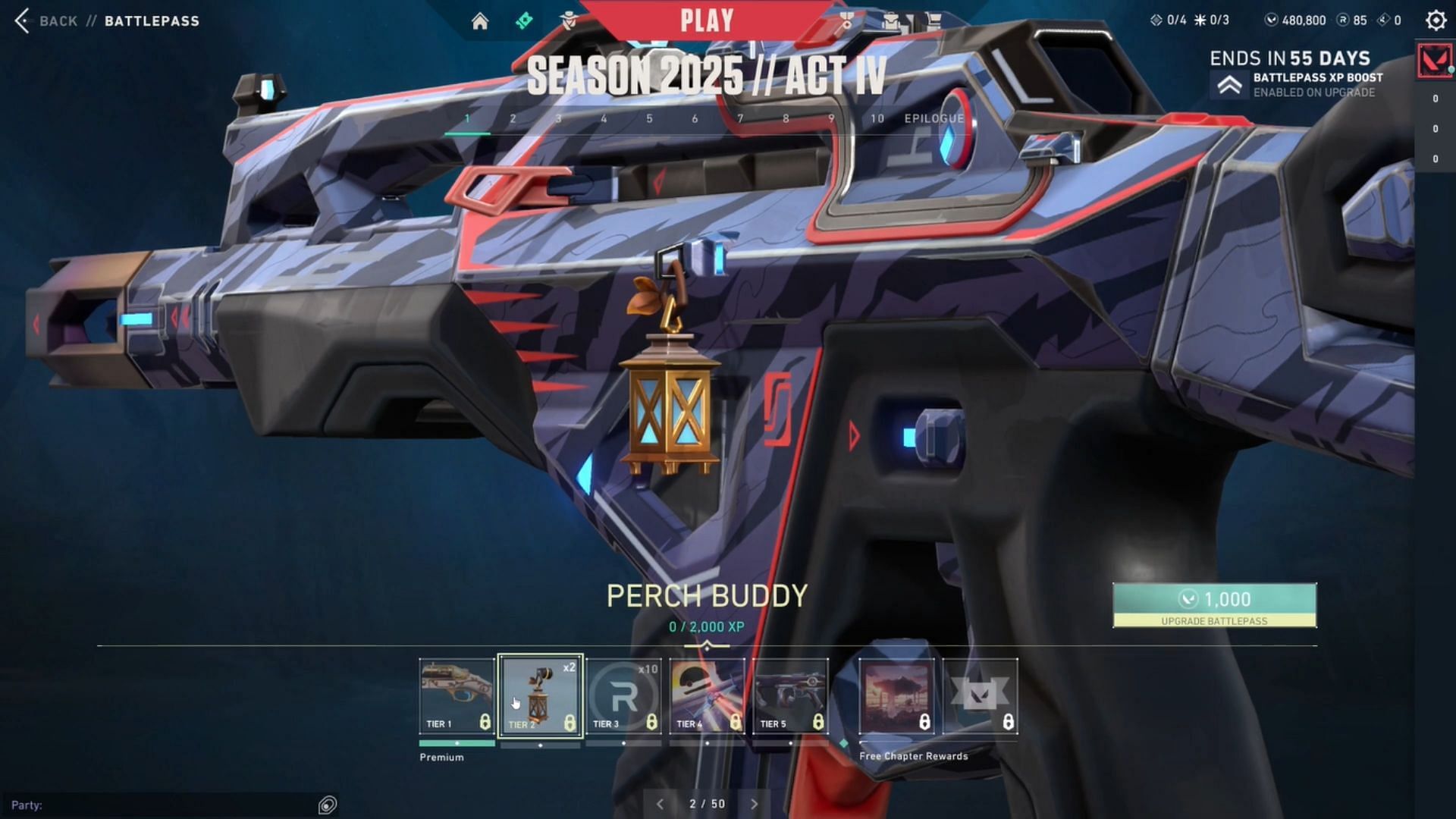 New Gun Buddy Reward (Image via Riot Games)